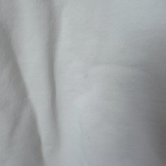 Madhappy Campus Fleece Oversized Optic White Crewneck Sweatshirt. XS can fit M - Picture 5 of 6